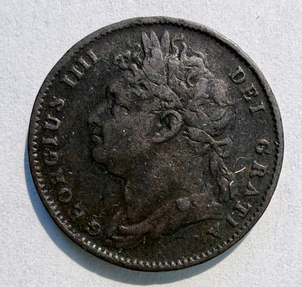 George III farthing 1821