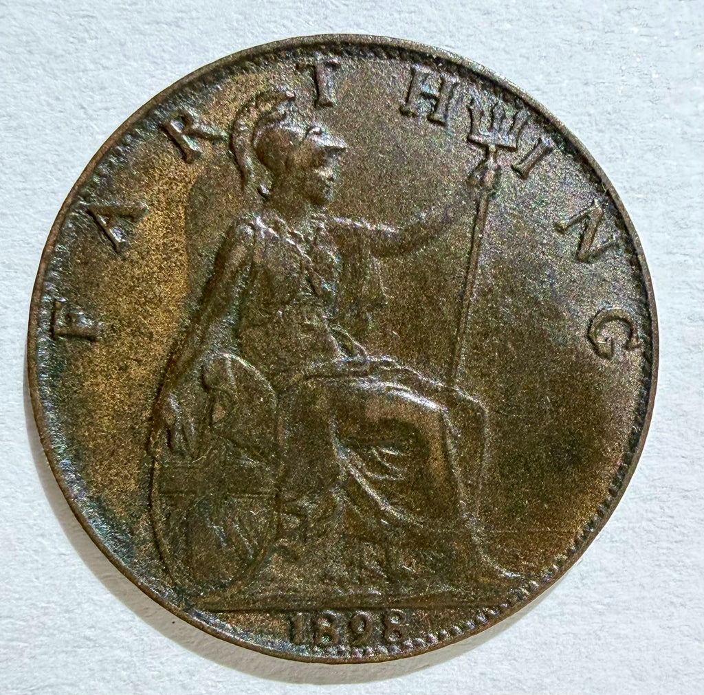 Victoria  farthing 1898