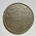 Belgium 5 Francs 1931