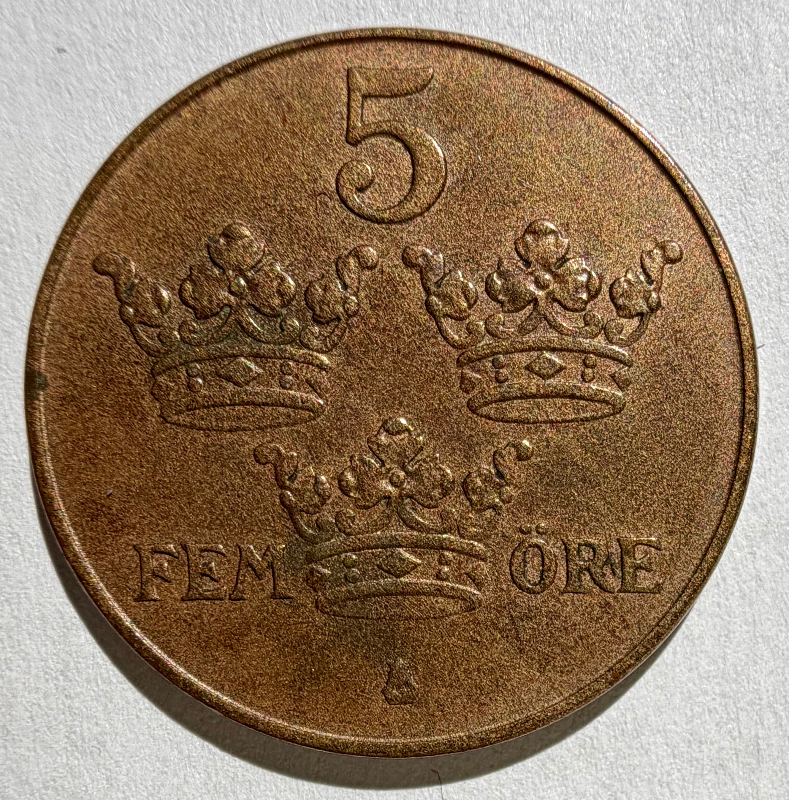 Sweden 5 Ore 1932