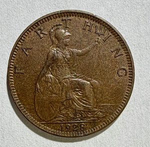 George V Farthing 1928