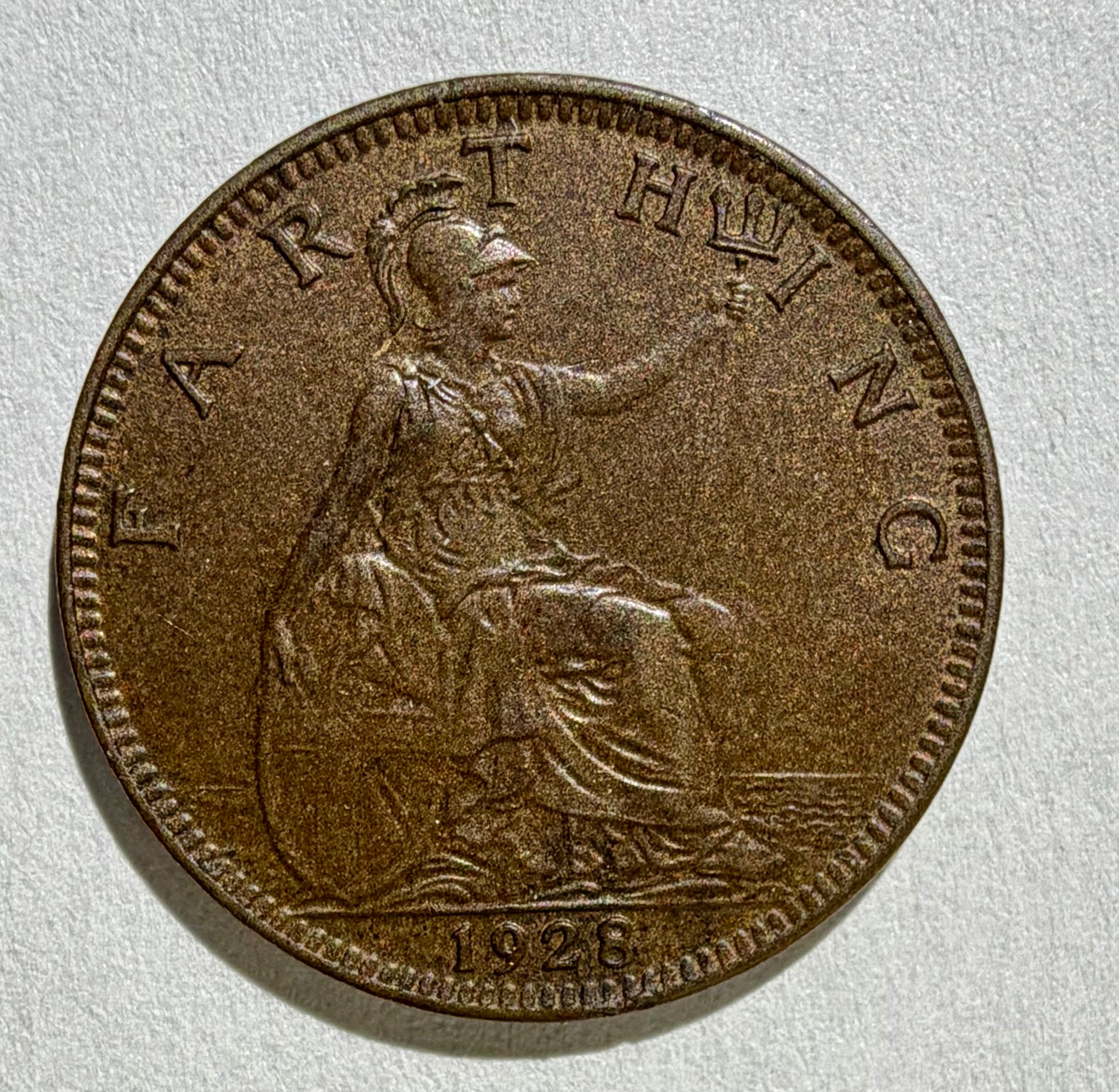 George V Farthing 1928