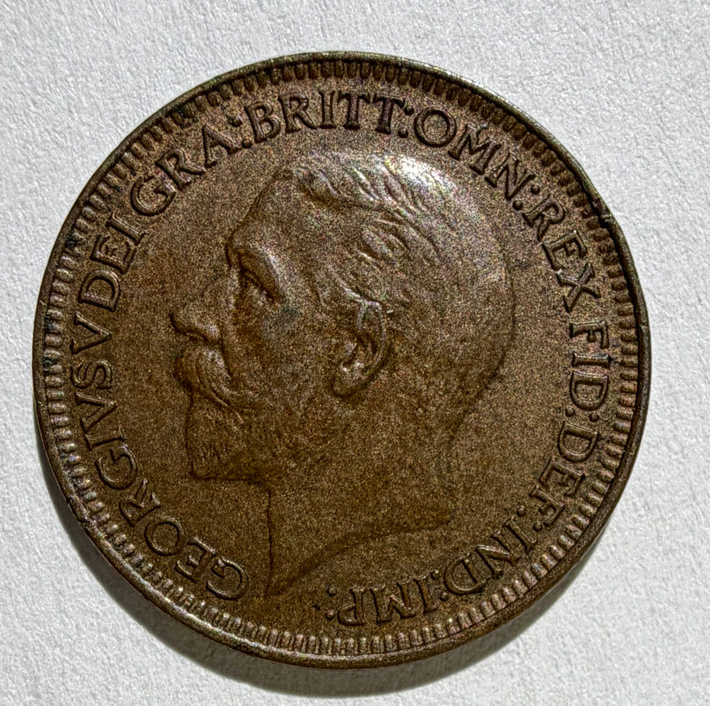 George V Farthing 1928