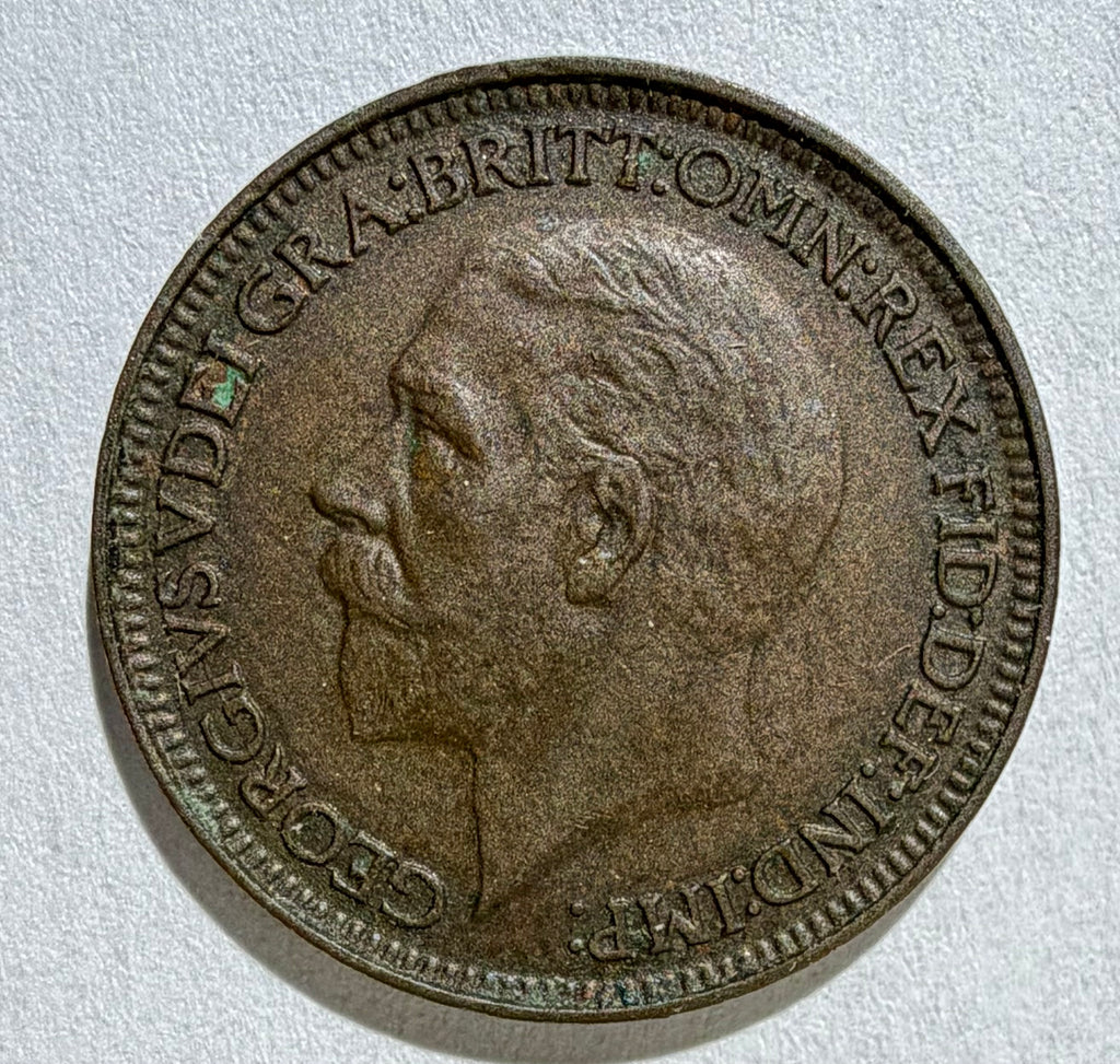 George V Farthing 1927