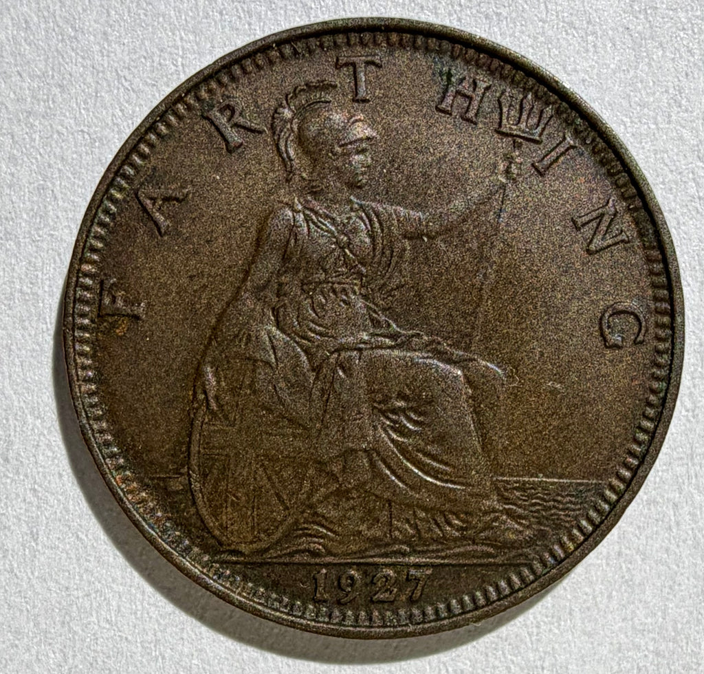 George V Farthing 1927