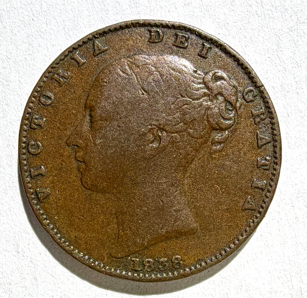 Victoria  farthing 1838