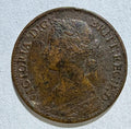 Victoria  farthing 1865 TB