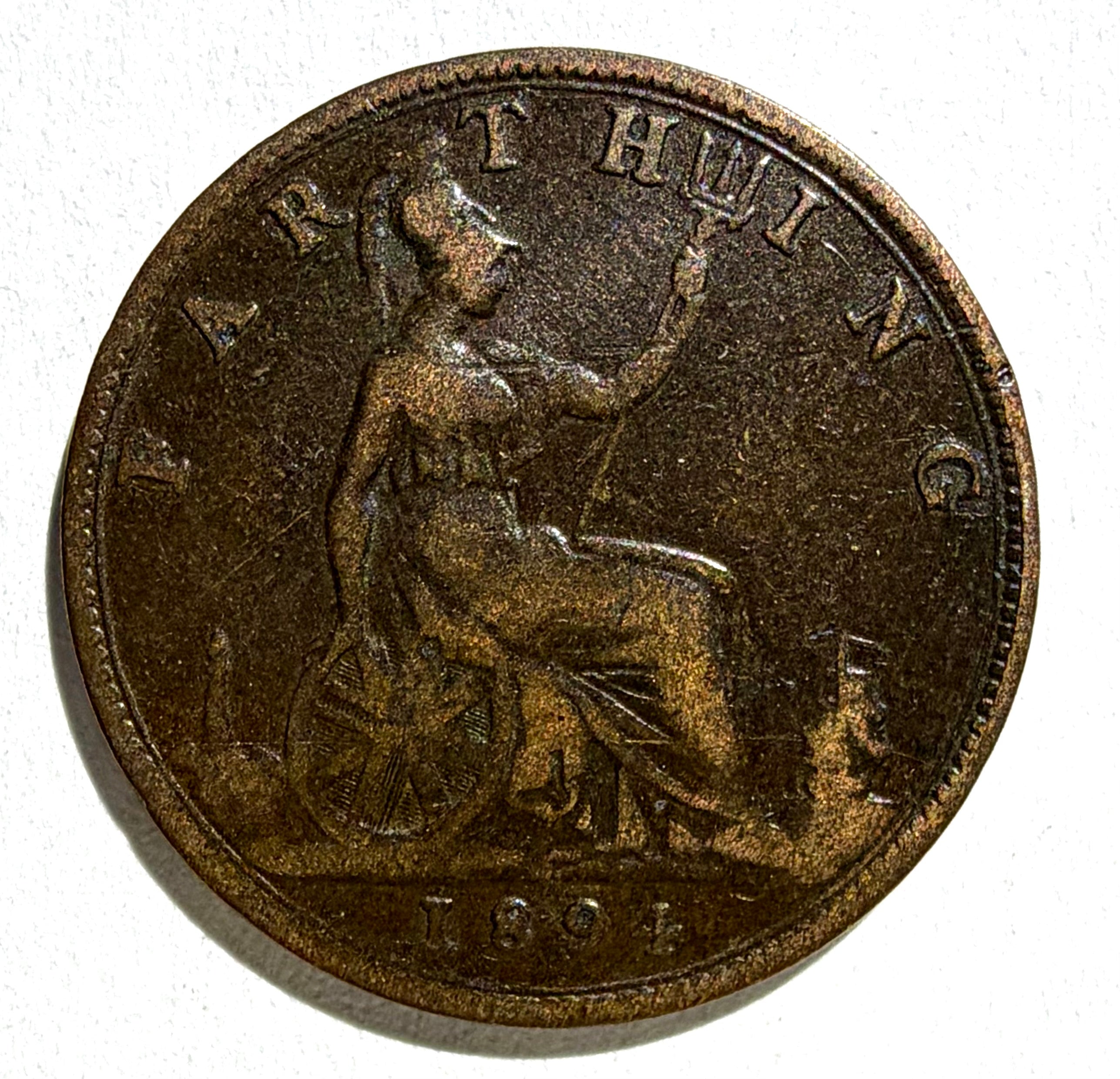 Victoria  farthing 1894