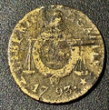 1793 France 1 Sol Aux Balances