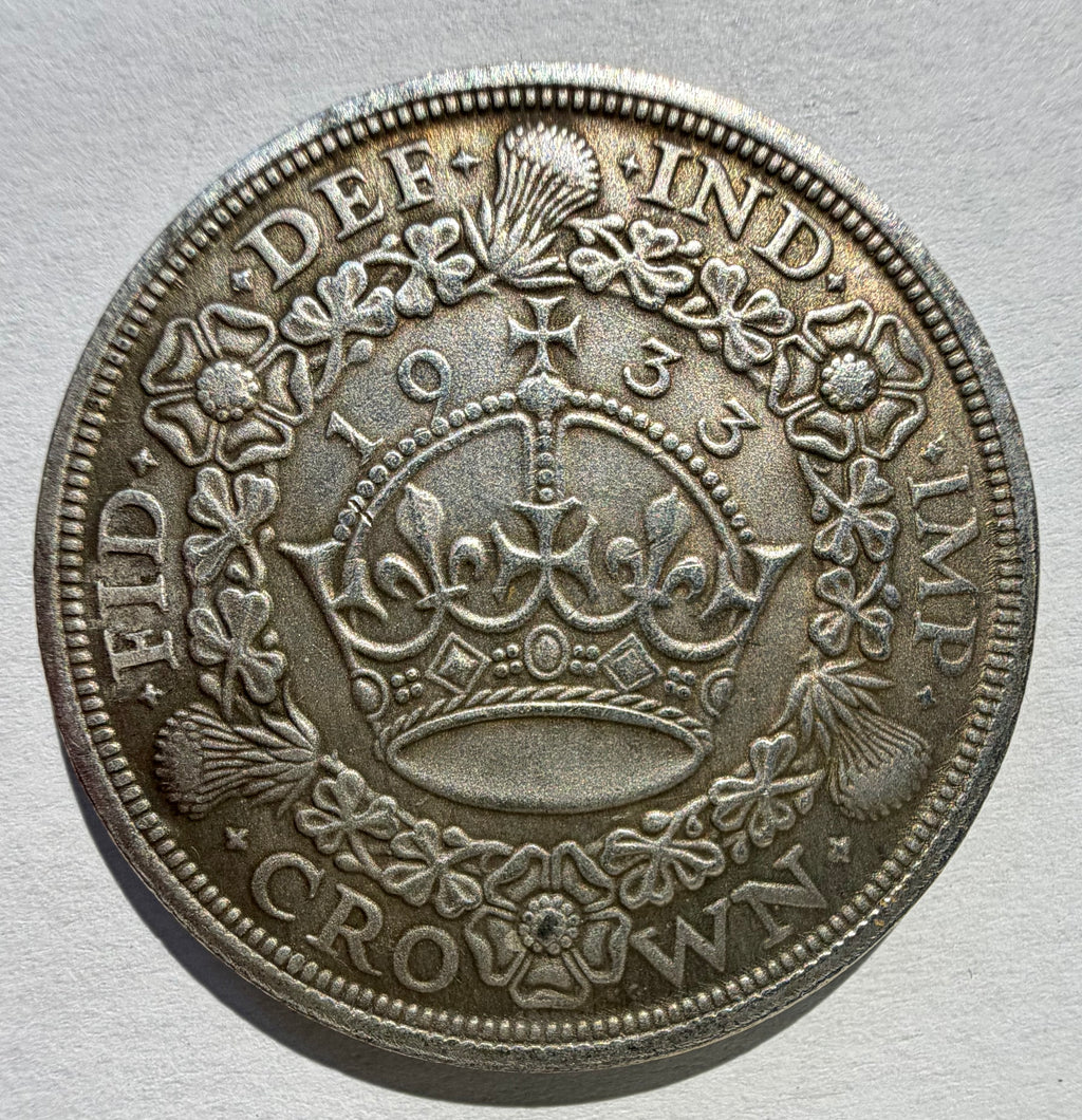 Modern restrike of a 1933 crown 23 grams