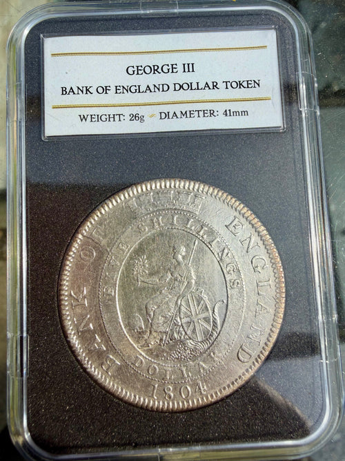 1804 Bank of England Dollar 5 Shillings