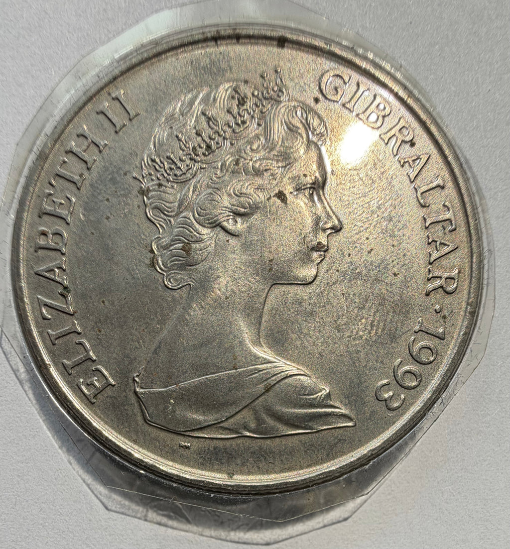 GIBRALTAR 1 CROWN 1993,HOUSE OF HANOVER · QUEEN VICTORIA · 1837-1901