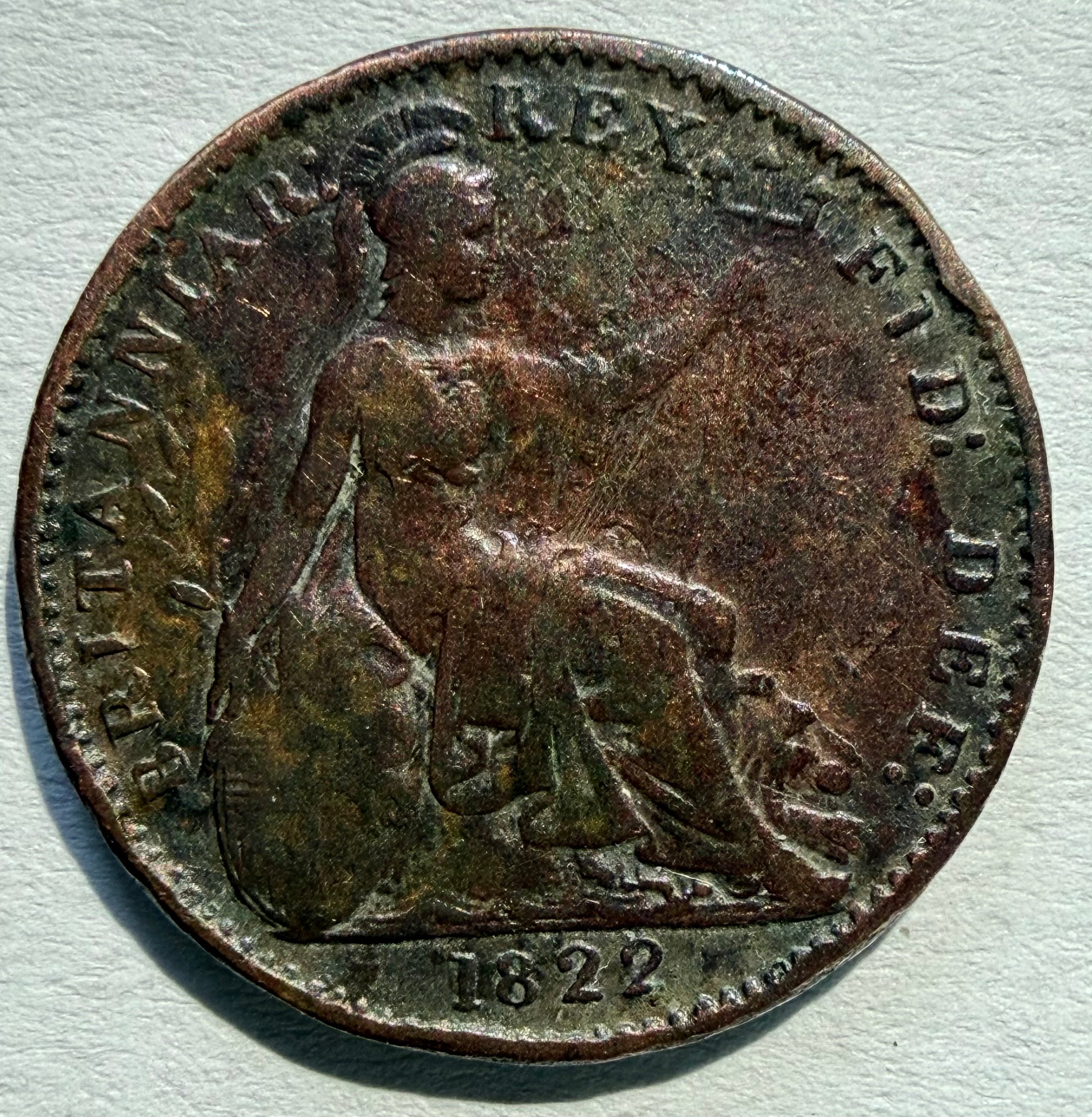 1822 Farthing