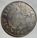 Fantasy George VI New Zealand 1949 Crown 16.45 grams-below weight token