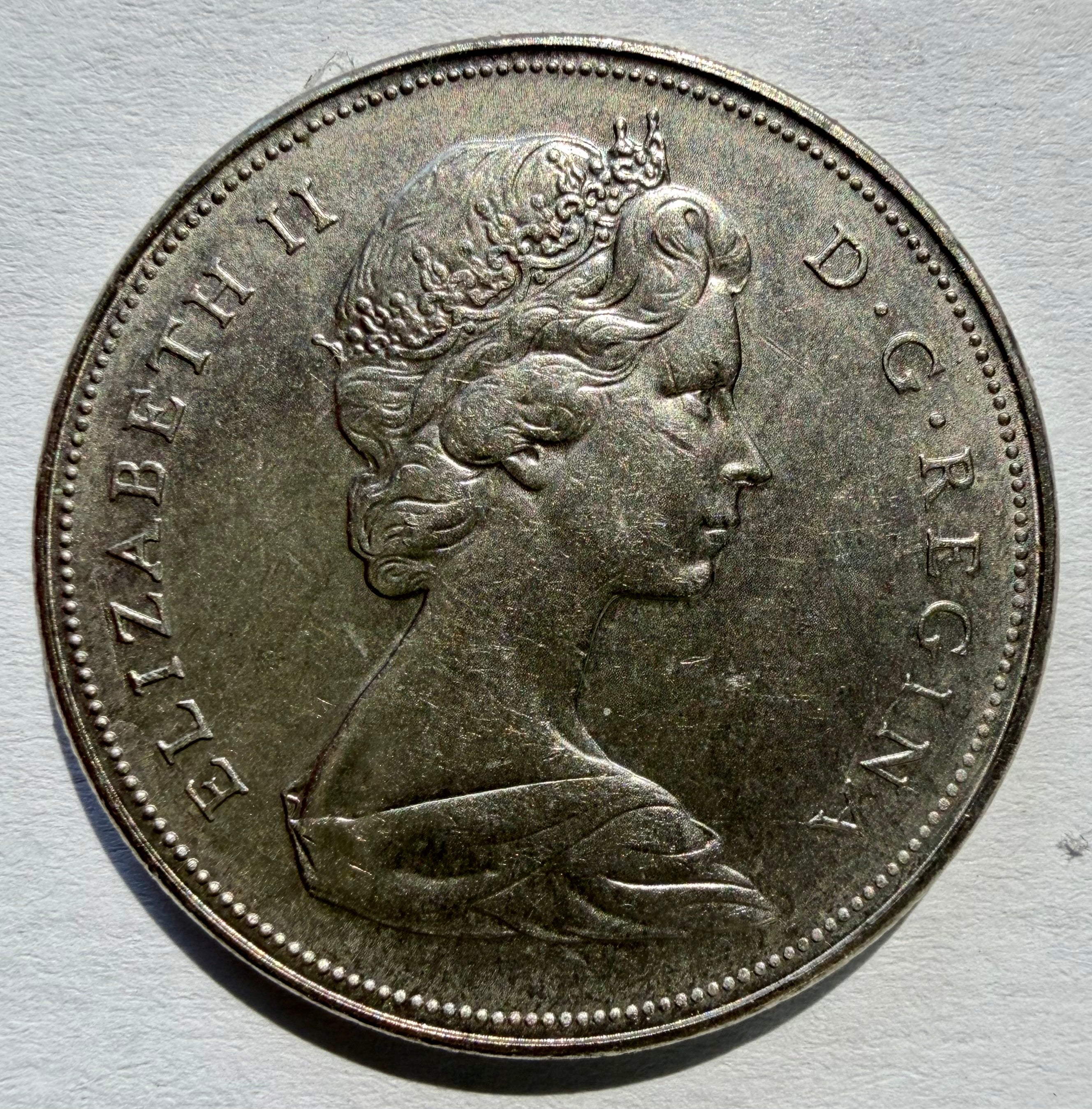 1971 Canada One Dollar Coin - British Columbia
