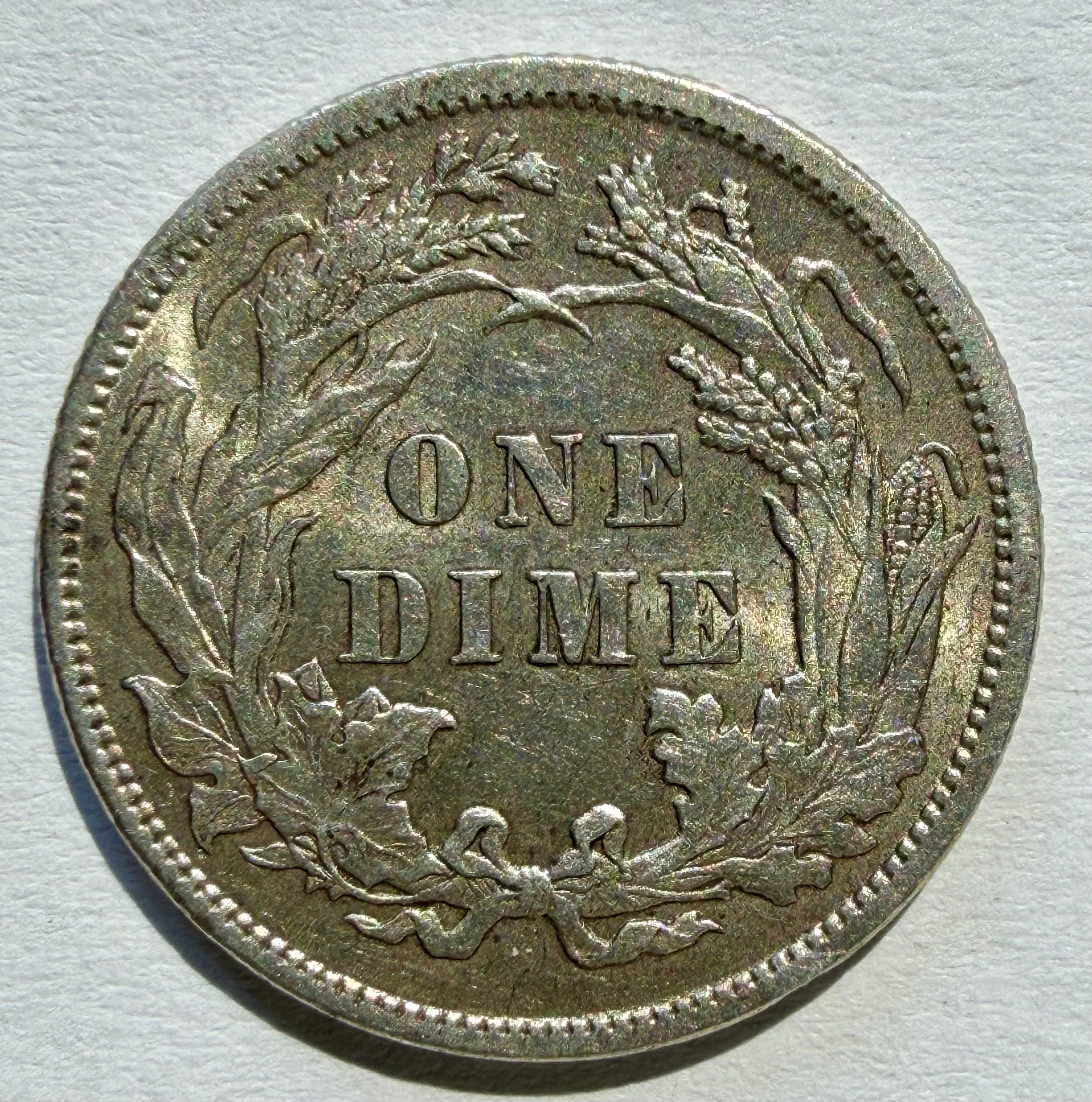 USA Seated Liberty Dime 1888-very nice example