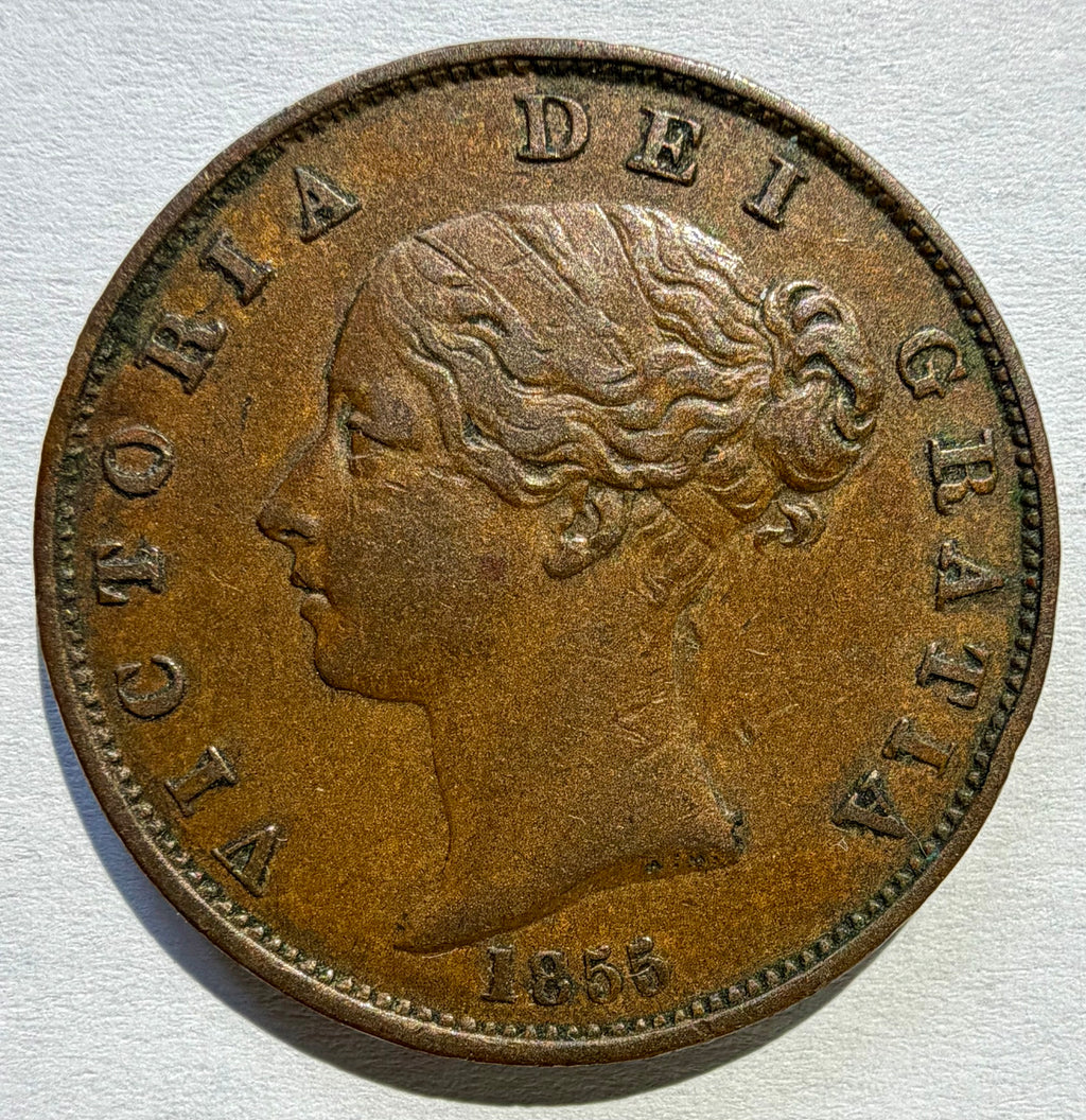 Victoria Halfpenny 1855