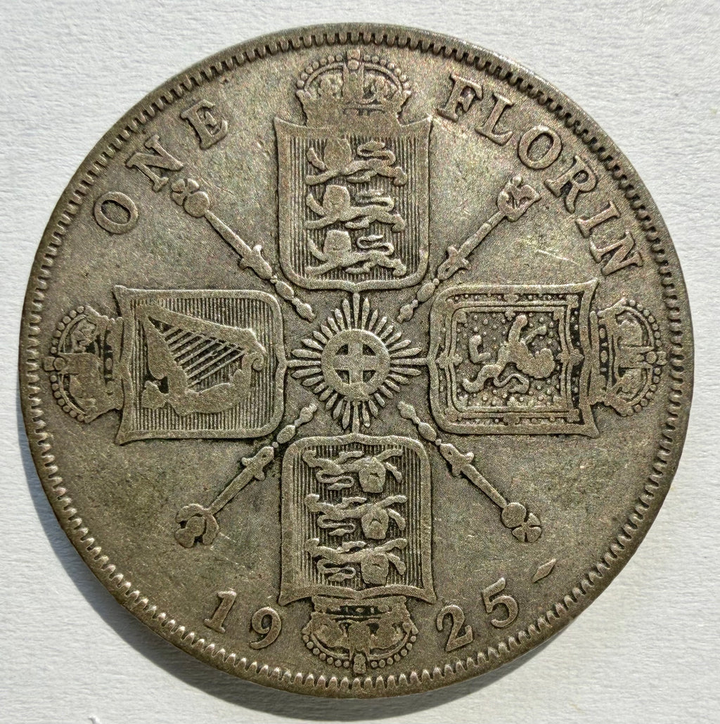 George V 1925 Florin