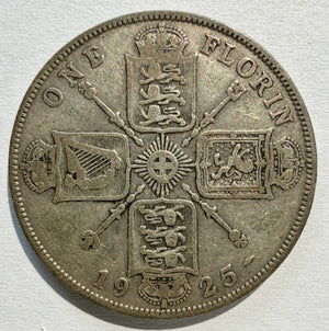 George V 1925 Florin