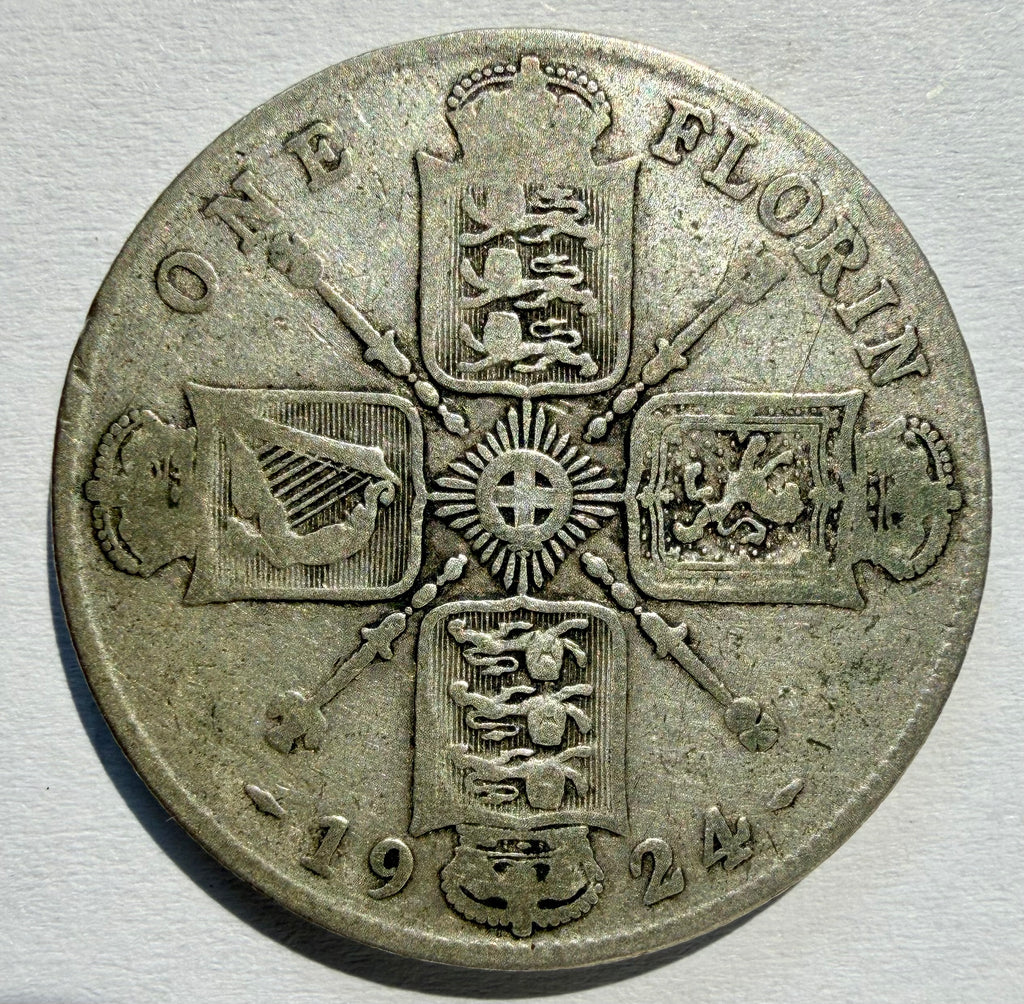 George V 1924 Florin