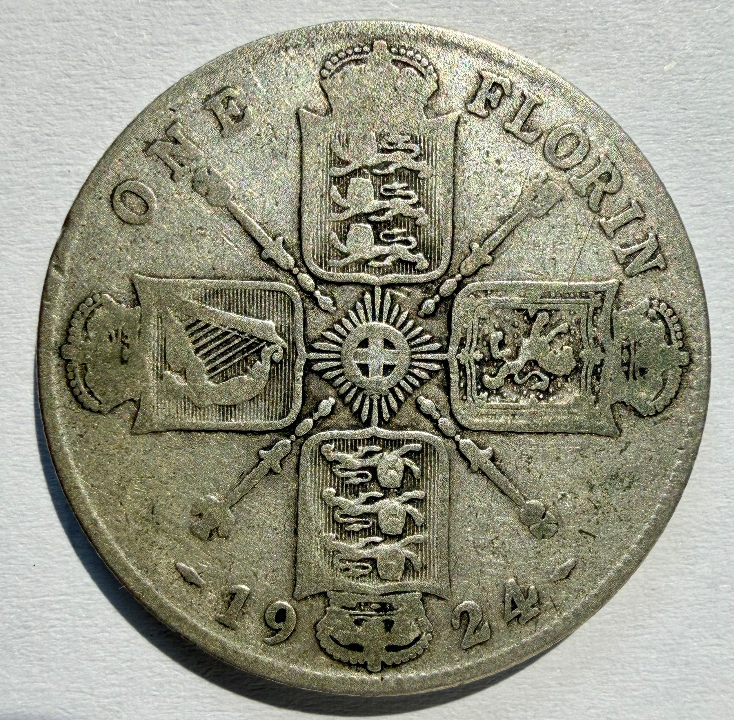 George V 1924 Florin