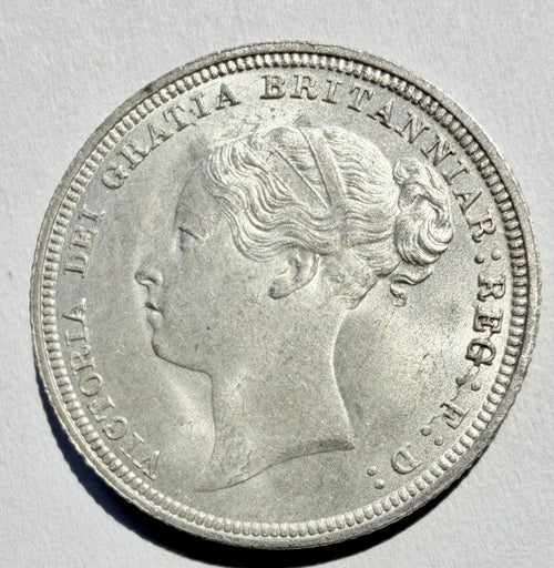 1881 Queen Victoria Sixpence-superb and lustrous