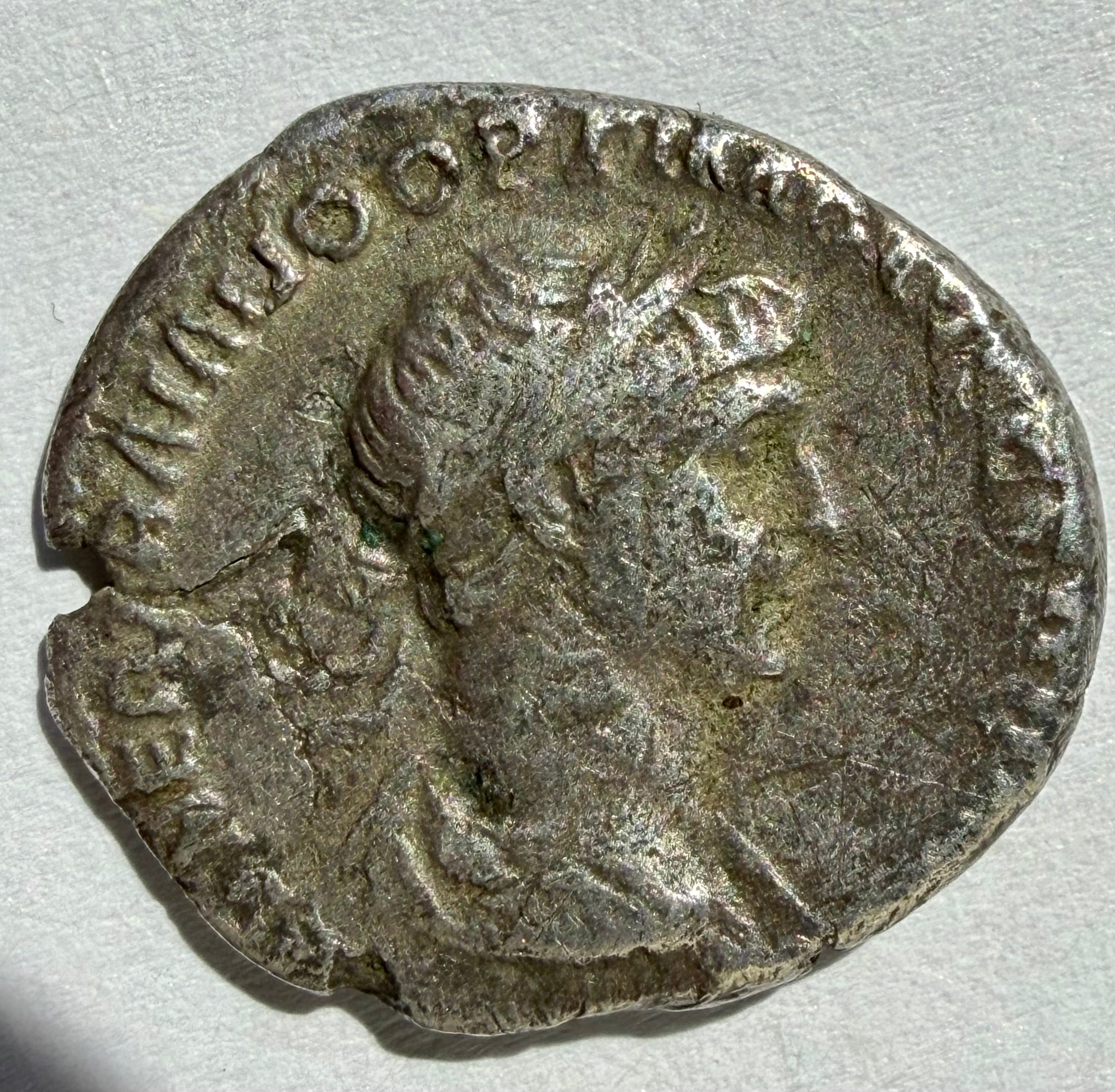 Trajan AR Silver Denarius (114-117 AD) - Genius Reverse - RIC 347 Rome Mint