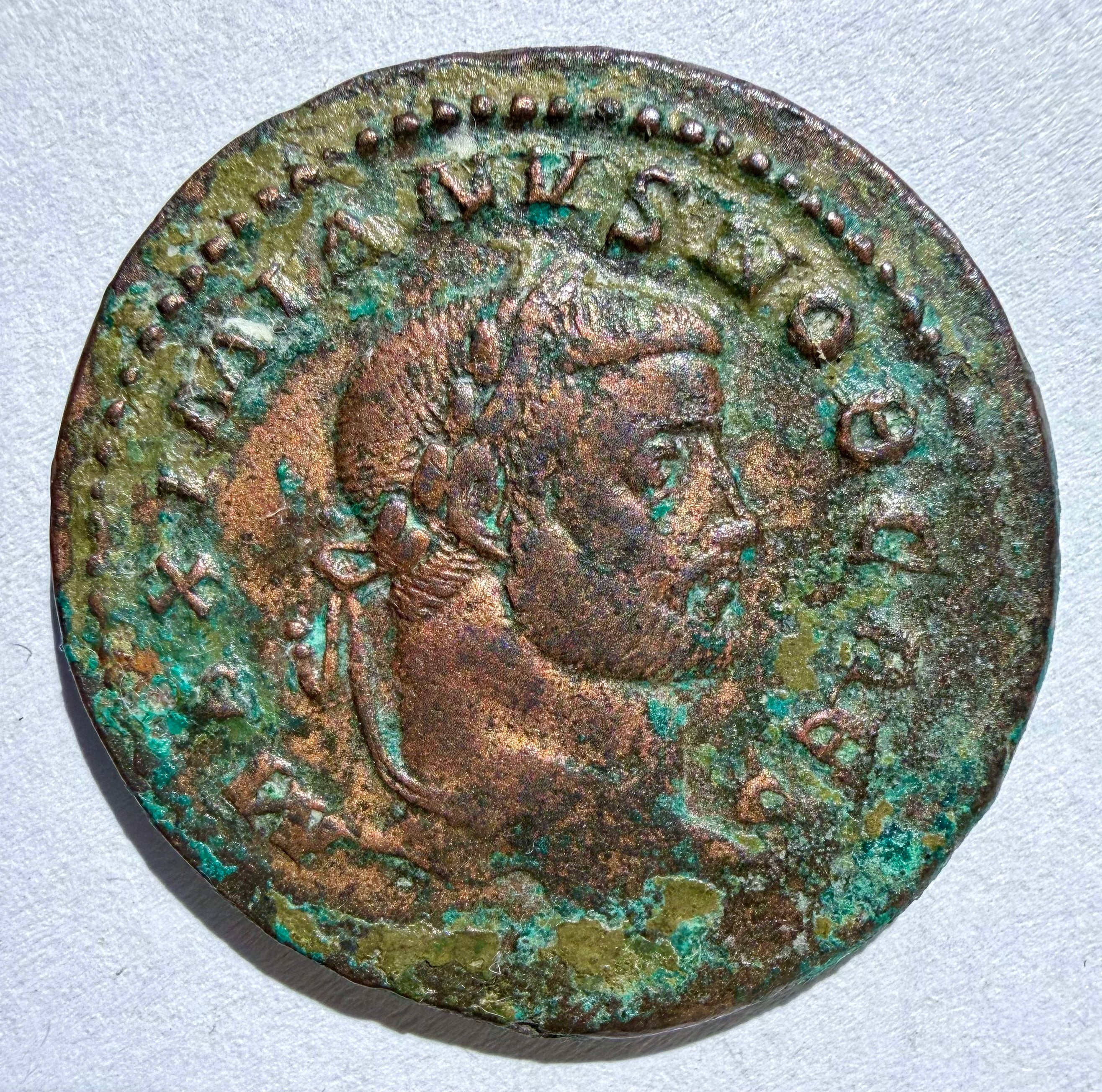 MAXIMIANUS AE Follis - Alexandria Mint - Genius Reverse - RIC VI 32b -11.23g