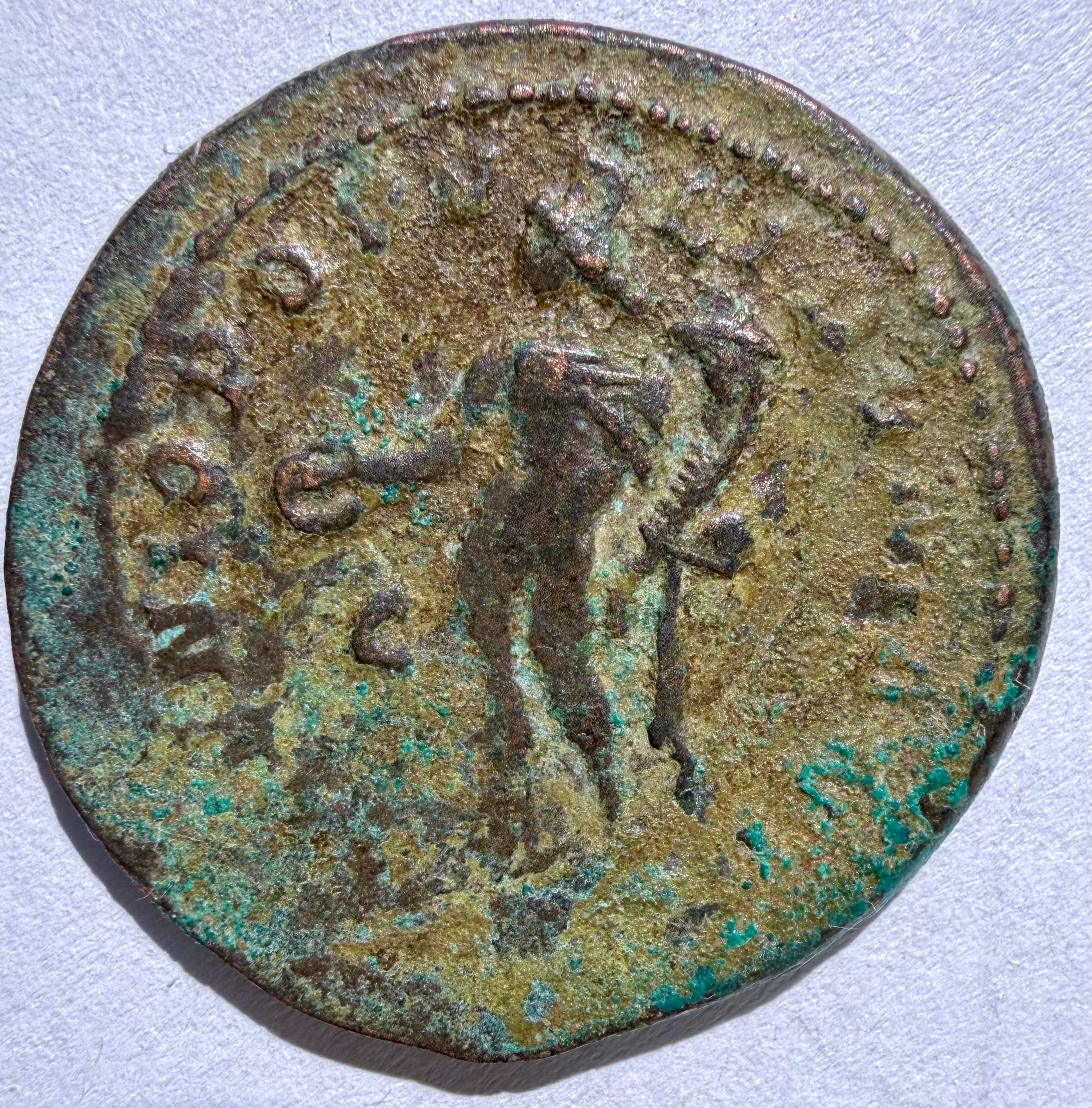 MAXIMIANUS AE Follis - Alexandria Mint - Genius Reverse - RIC VI 32b -11.23g