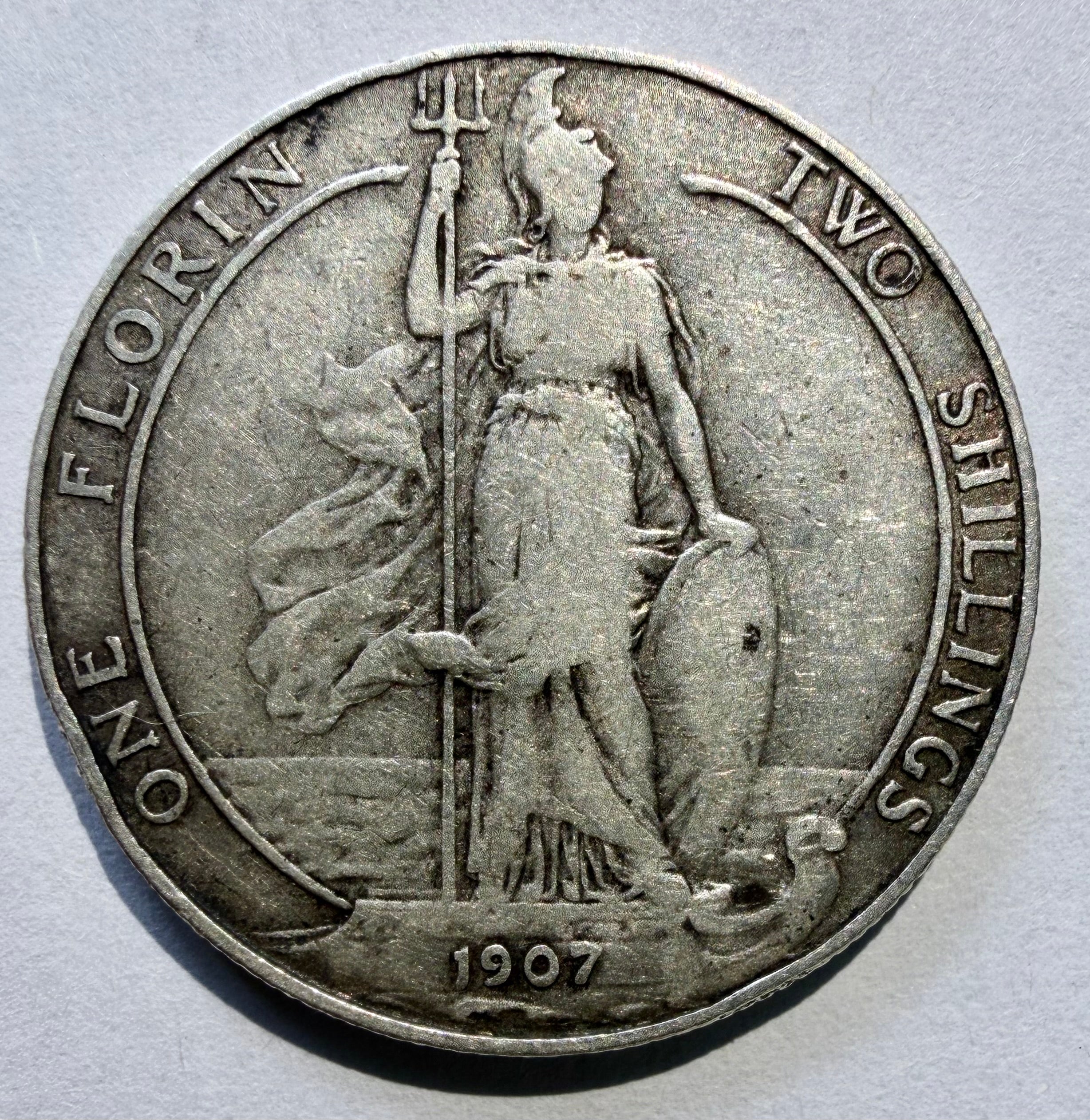 Edward VII 1907 florin