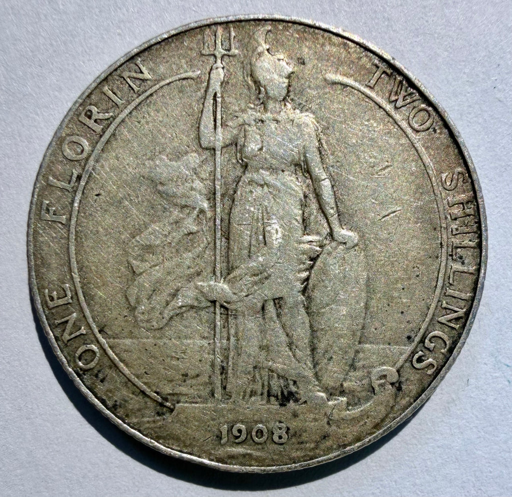 Edward VII 1908 florin