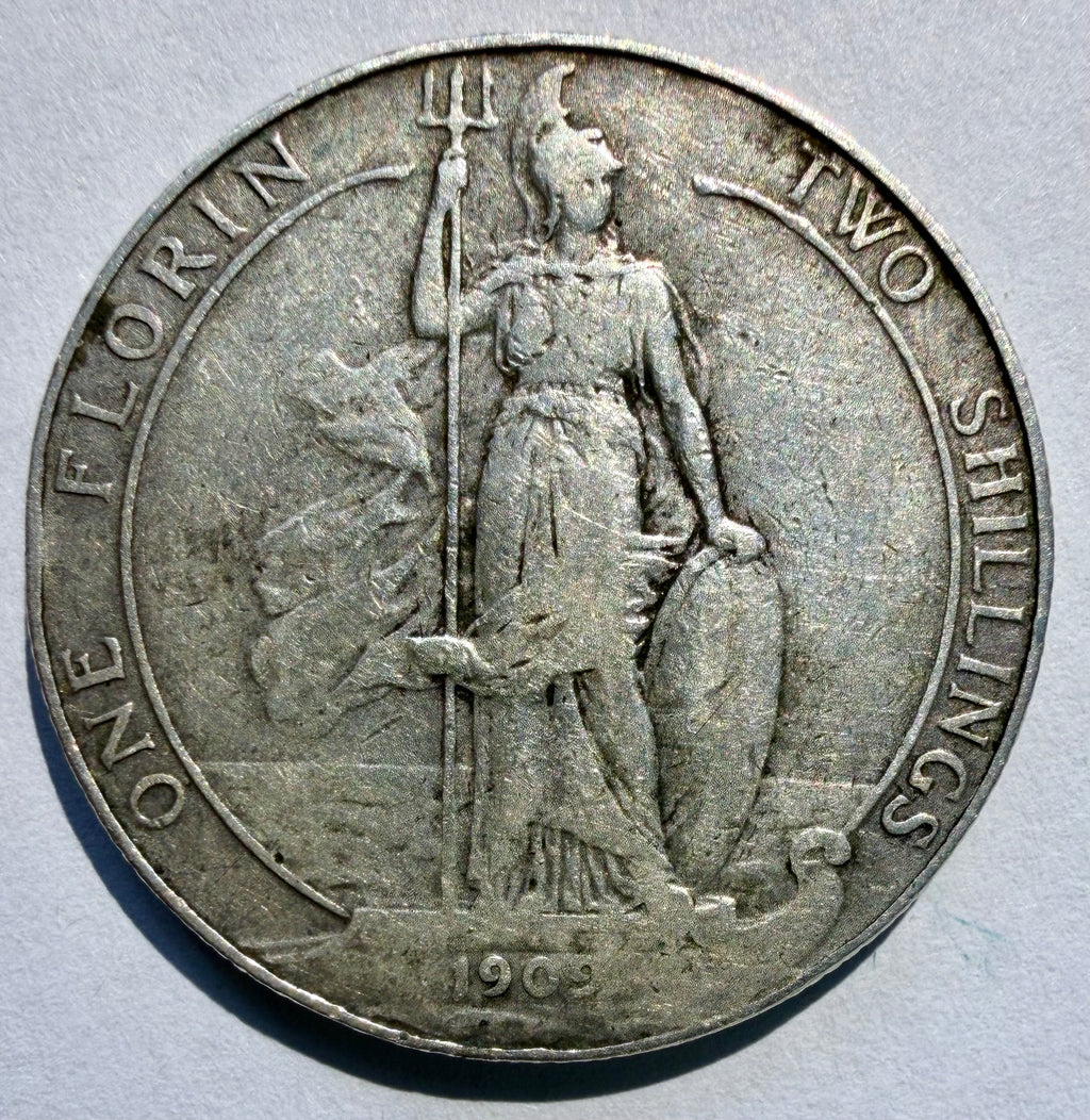 Edward VII 1909 florin