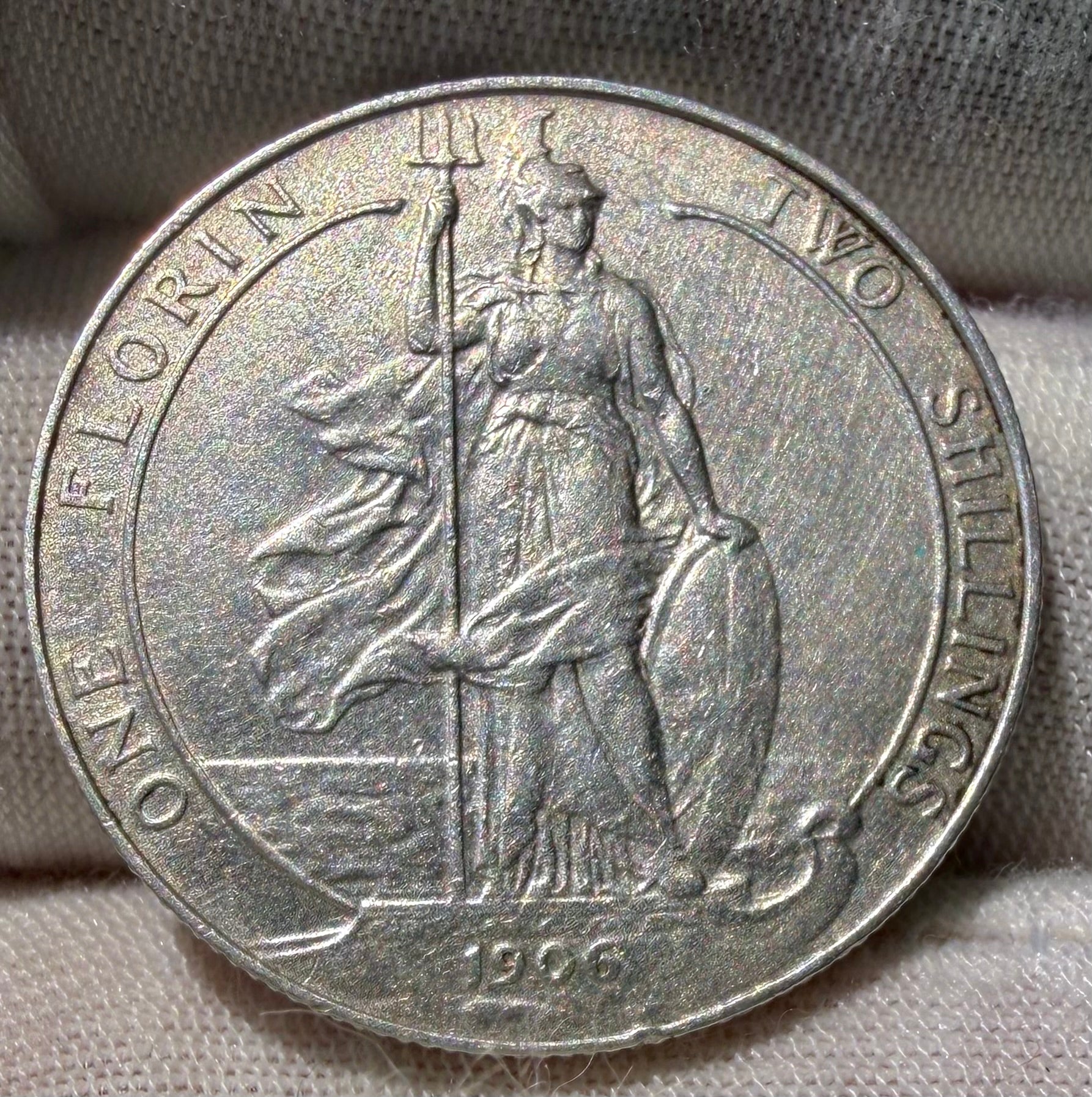 Edward VII 1906 florin