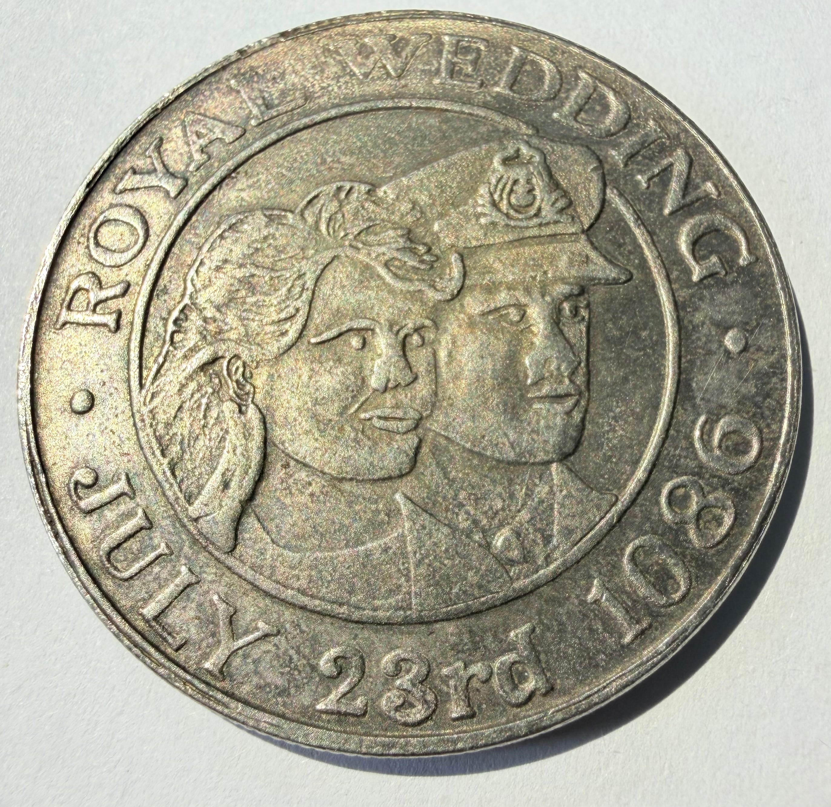 Fantasy  Uganda five shillings 1086-17.82  grams token