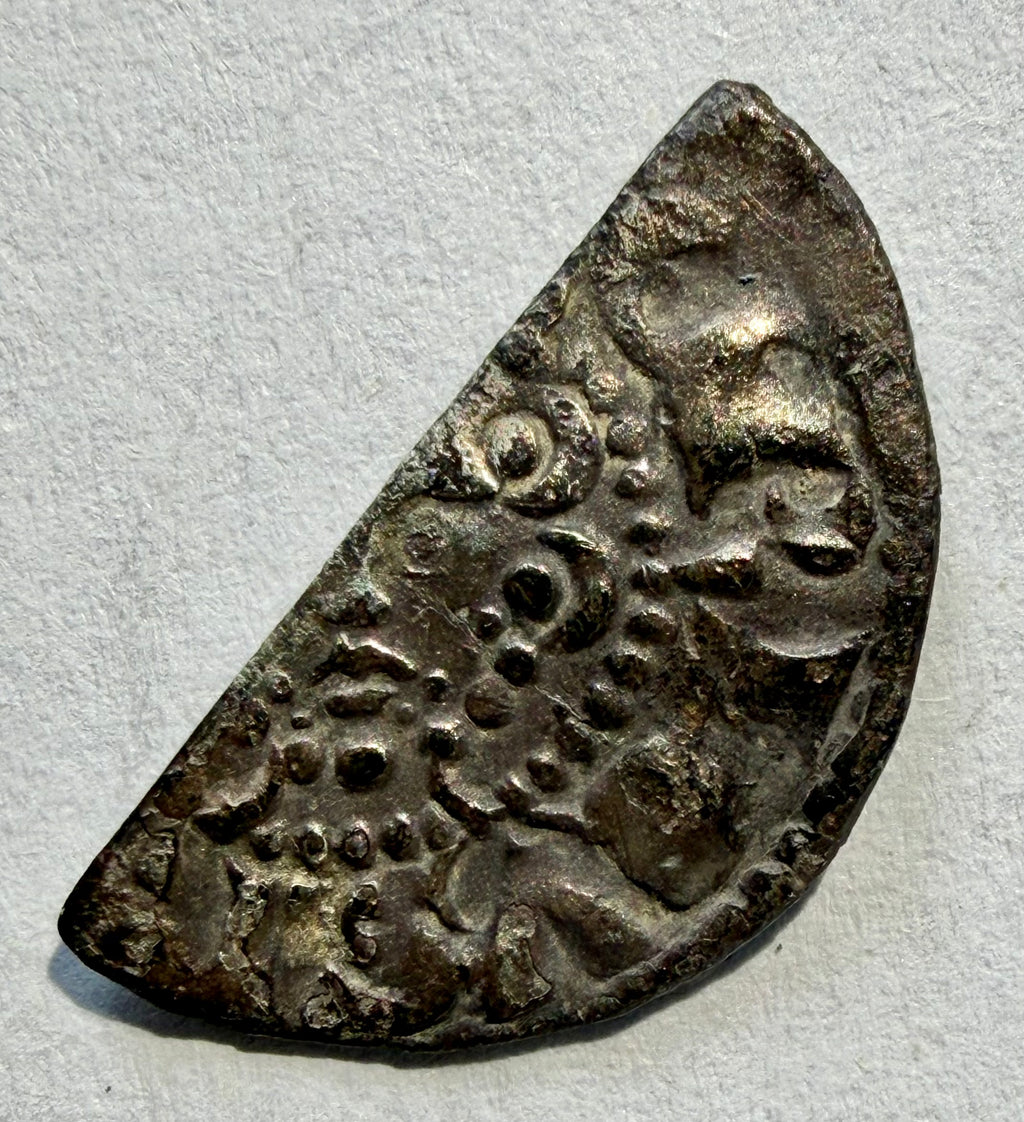 Henry III Voided Long Cross cut Half Penny Class 3bc-Lund