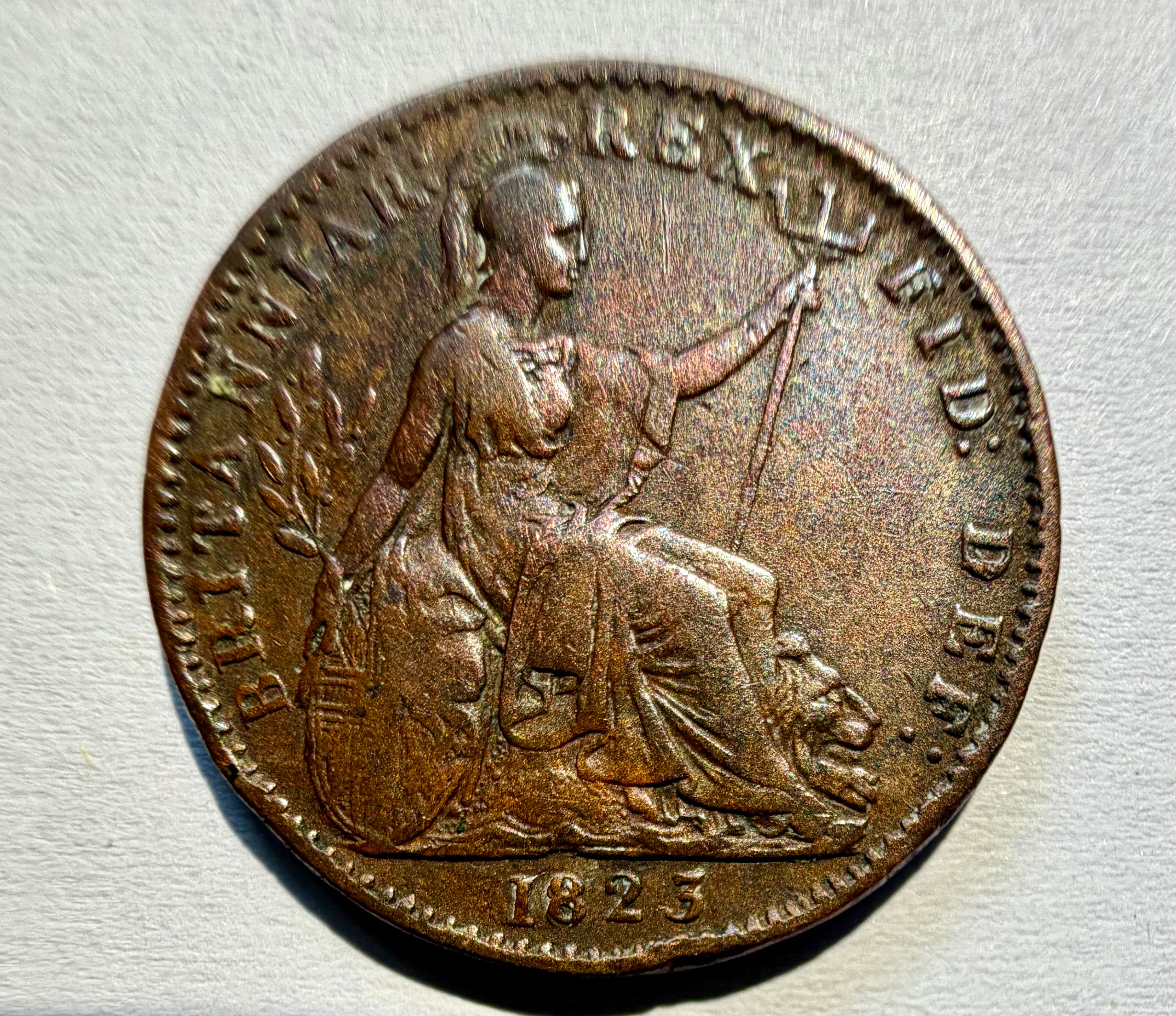 George IIII 1823 Farthing