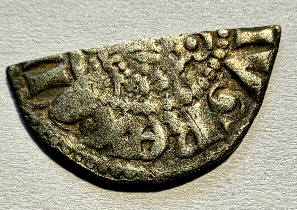 Henry III Voided Long Cross cut Half Penny Class 5g-Lund