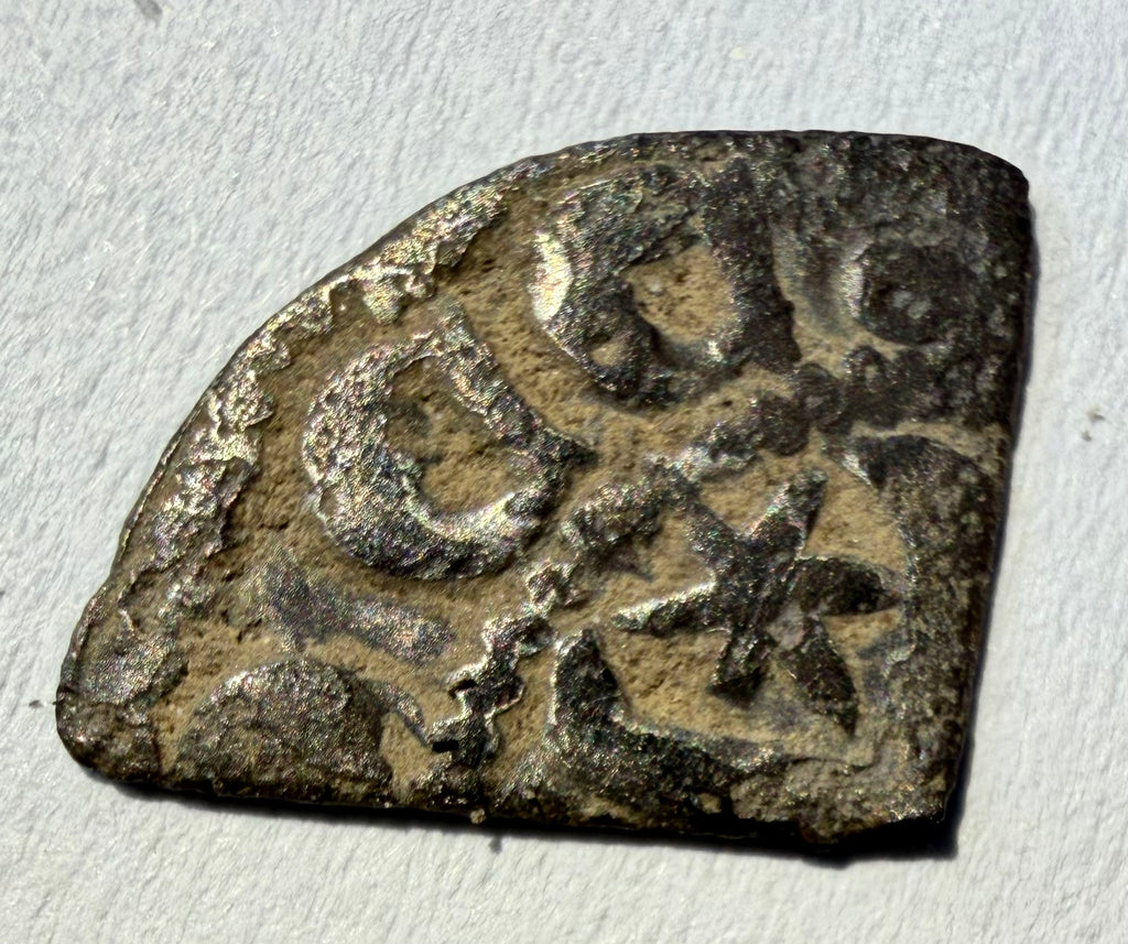 William The Lion Scotland Silver Cut Quarter Short Cross & Stars Hue Walter