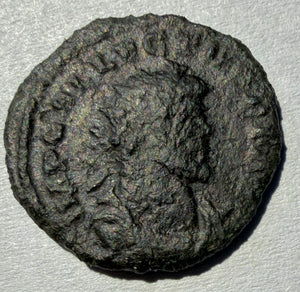 Roman AE Quinarius - ALLECTUS , Providentia