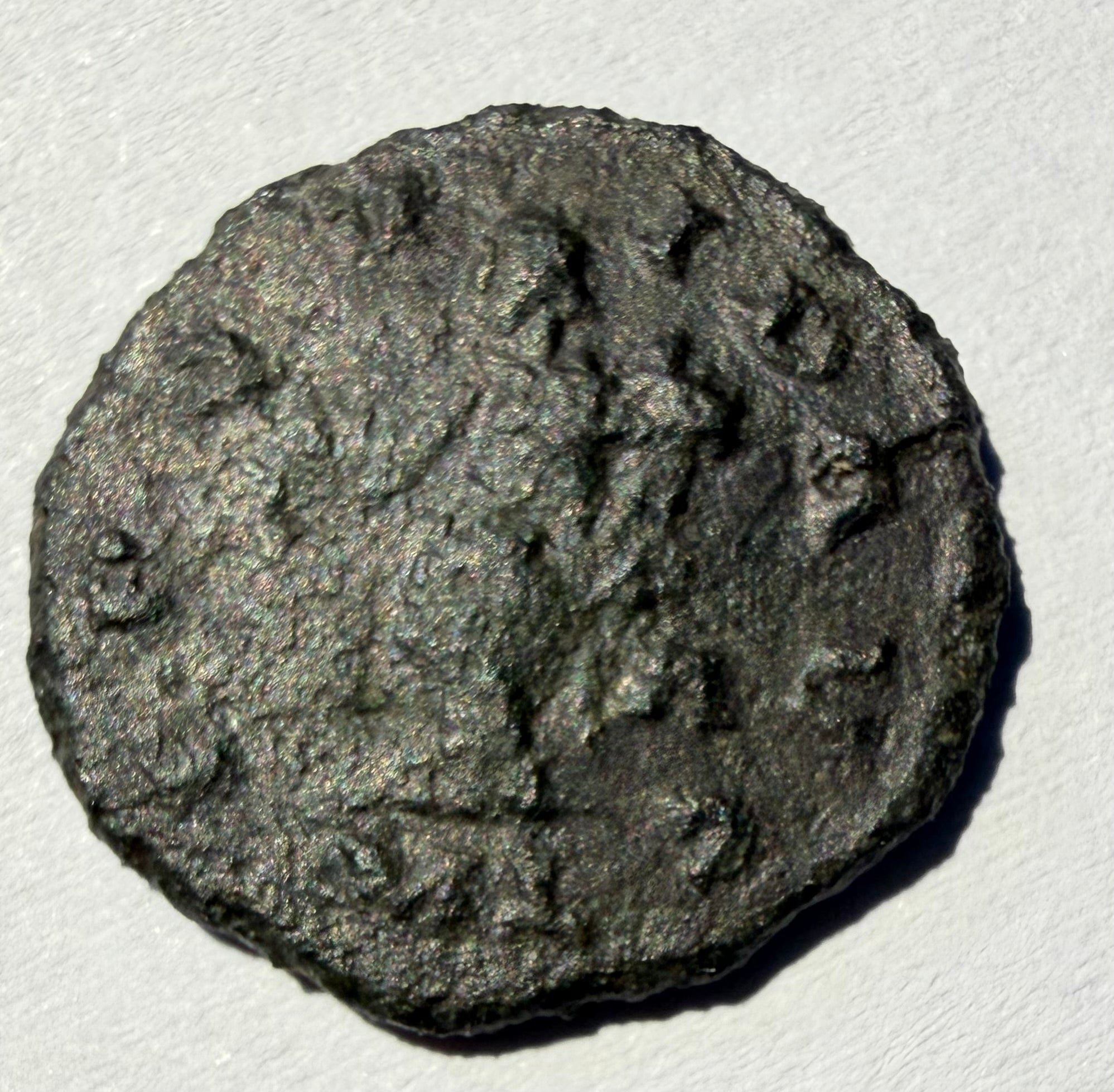 Roman AE Quinarius - ALLECTUS , Providentia