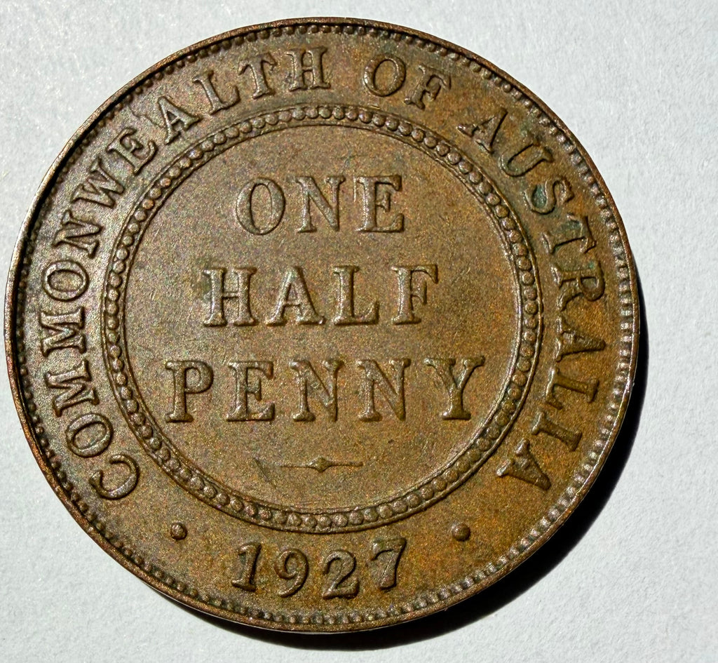 Australia Half Penny 1927