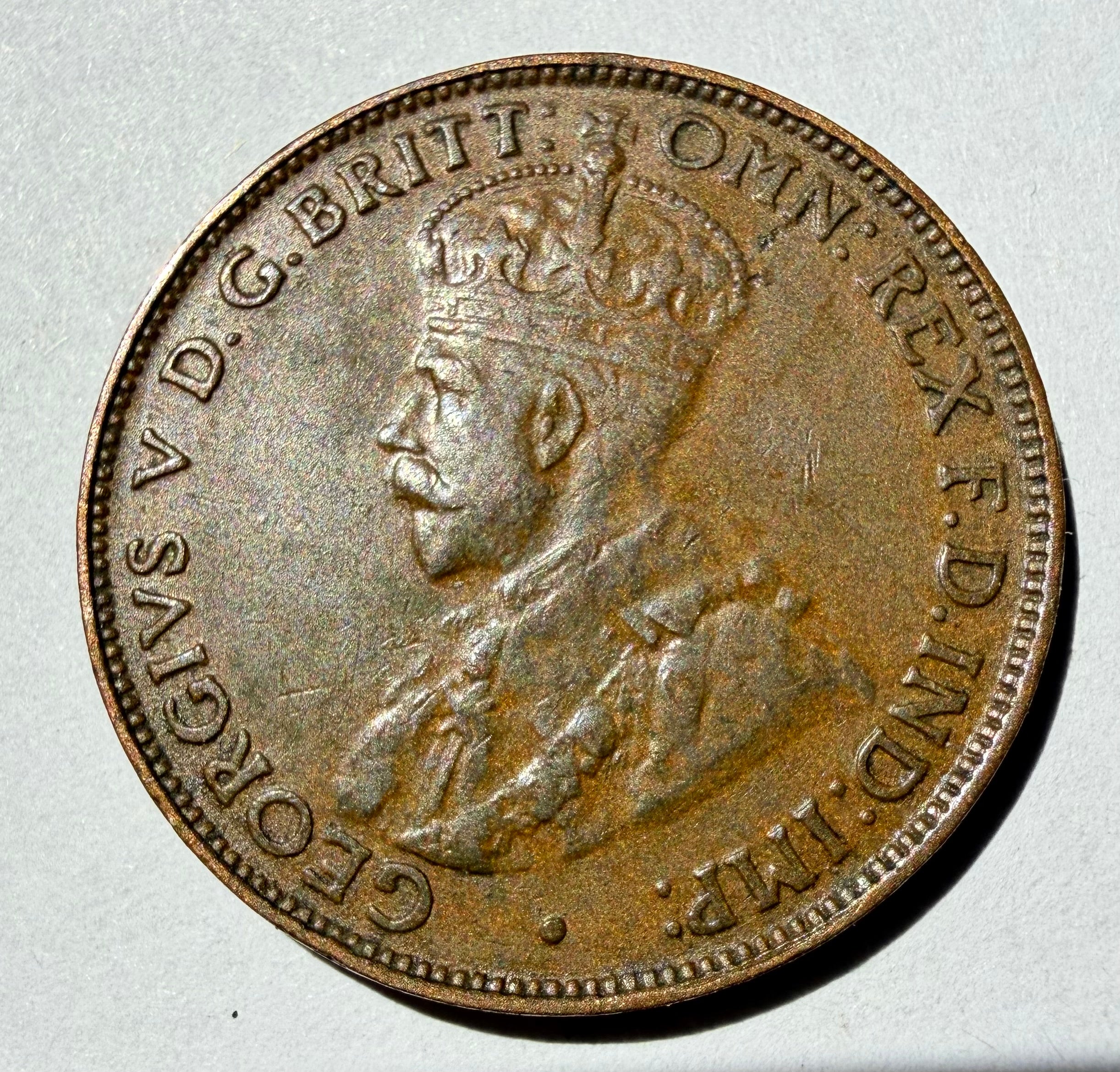 Australia Half Penny 1927