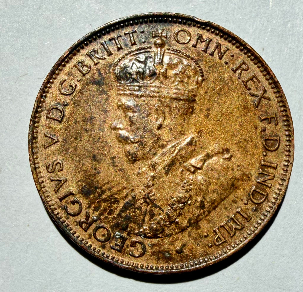 Australia Half Penny 1936