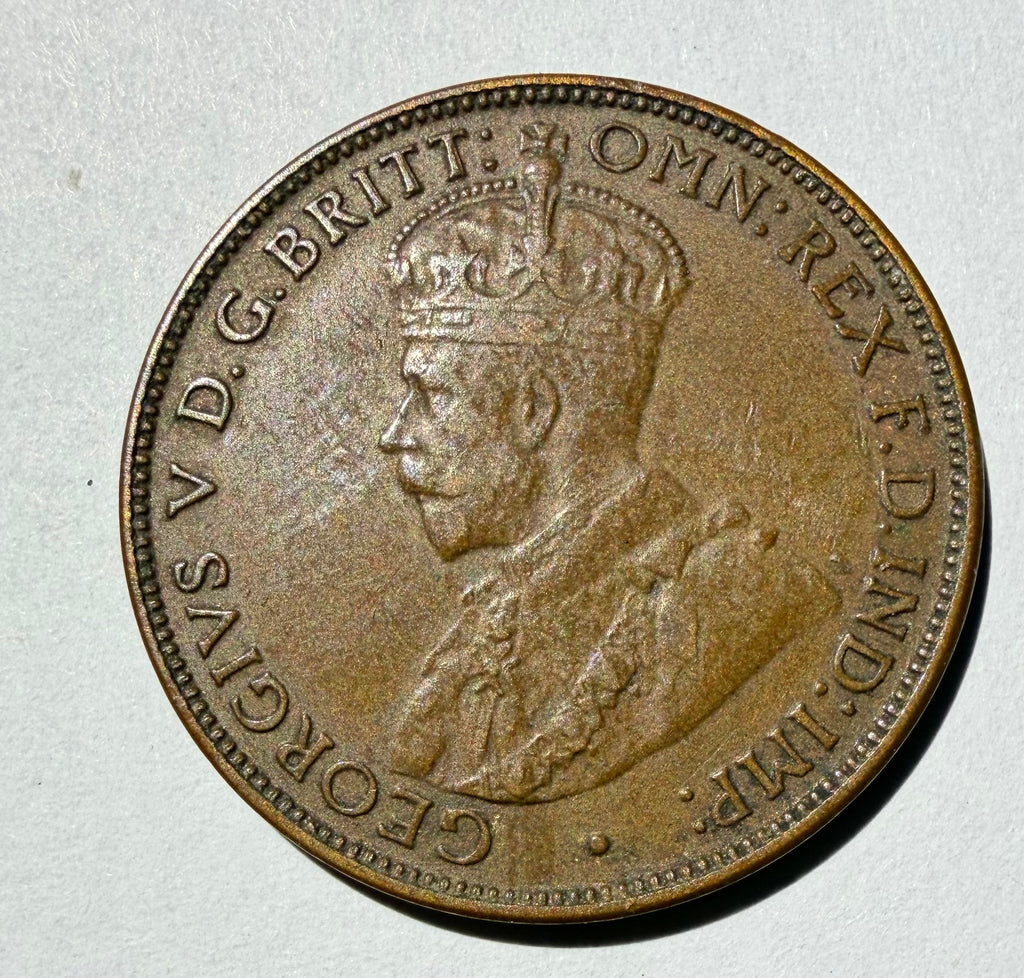 Australia Half Penny 1917