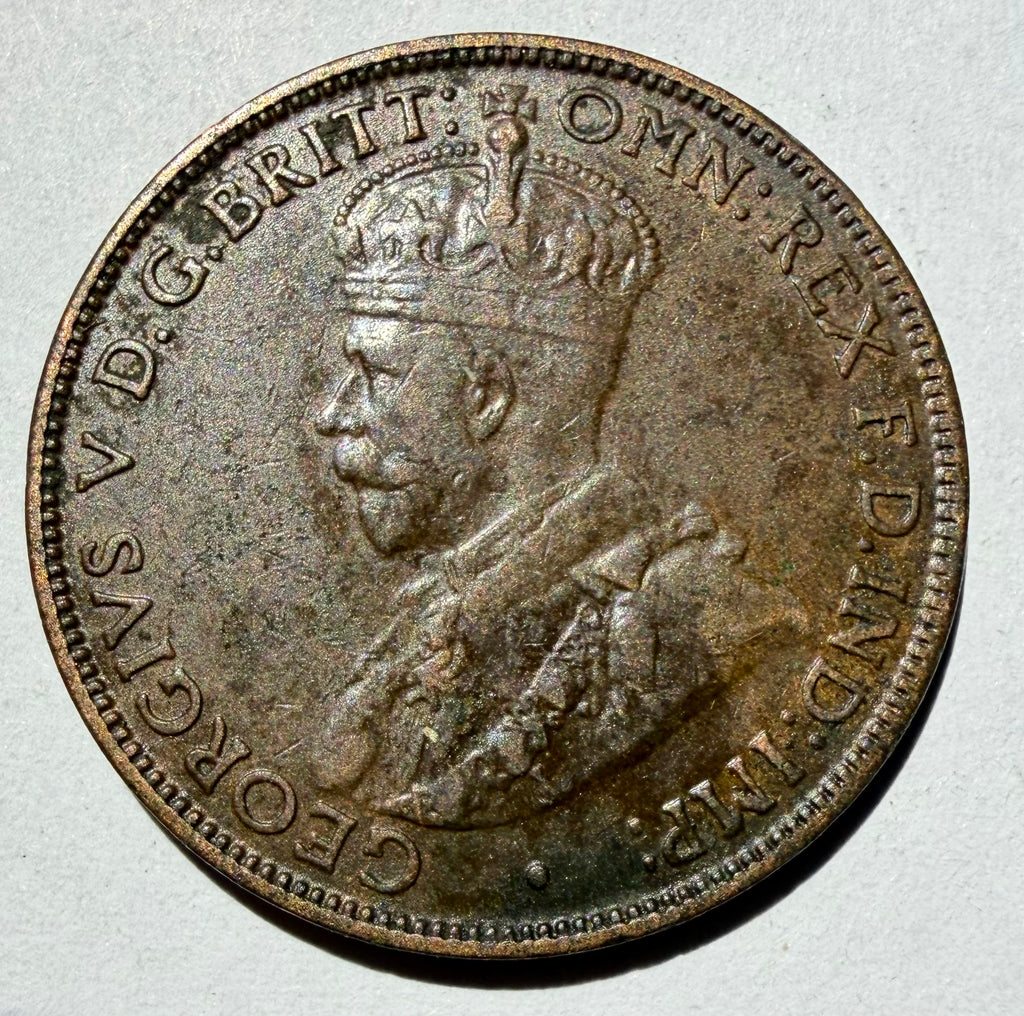 Australia Half Penny 1918