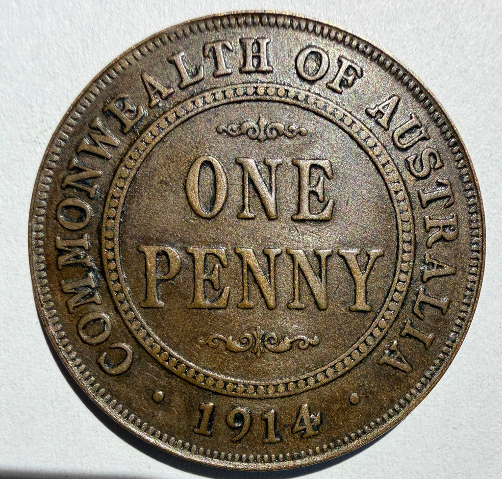 Australia Penny 1914
