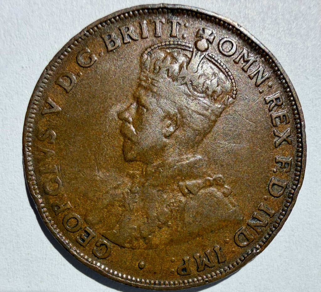Australia Penny 1927 Indian-Calcutta