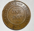 Australia 1913 penny-post mint damage or minting error?