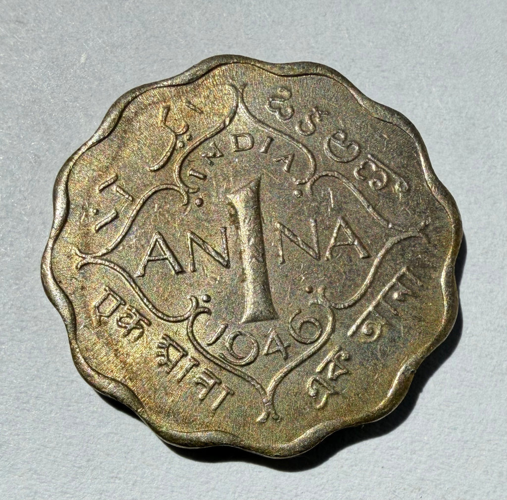 India 1 Anna 1946