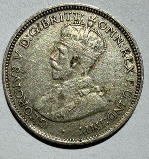 Australia Sixpence 1920